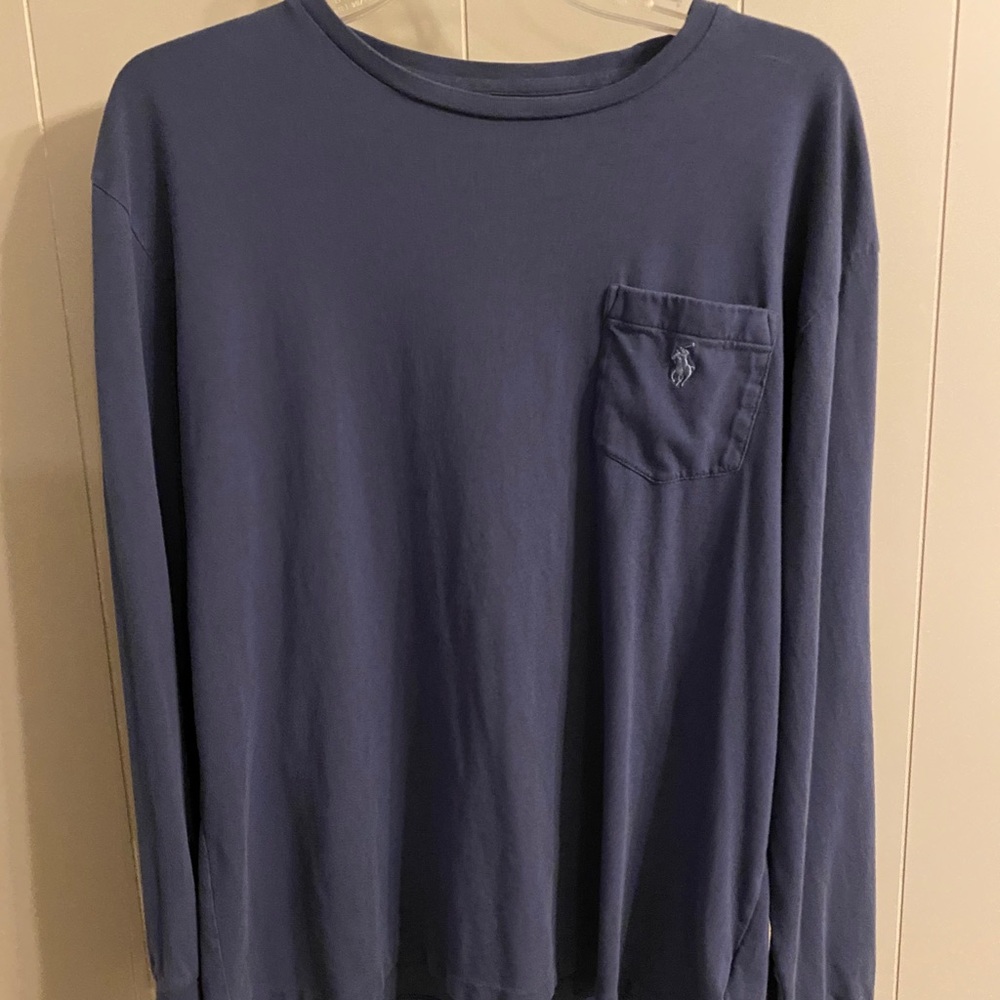 Long sleeve polo shirt